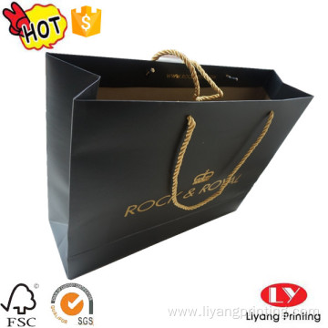 Custom printed shopping paper bag